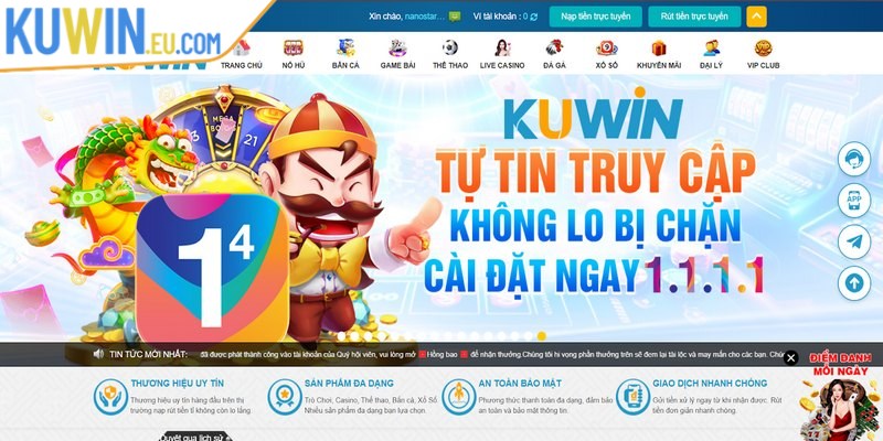 Kuwin là nhà cái có tầm ảnh hưởng lớn trên thị trường